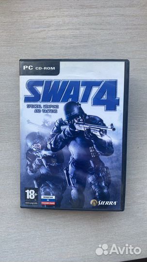 Swat 4. Sierra. CD с игрой