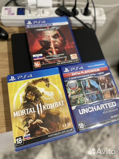 Sony PS4 Slim +игры