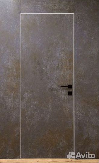 Двери межкомнатные скрытые под покраску, отделку