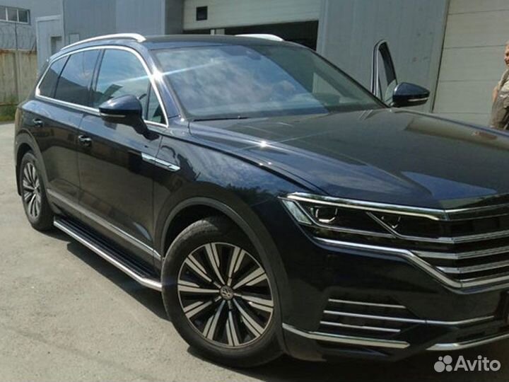 Пороги подножки для авто боковые, установка монтаж