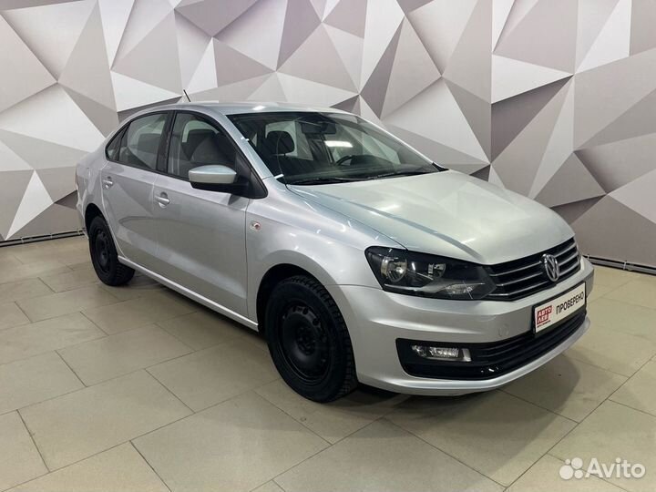 Volkswagen Polo 1.6 AT, 2018, 48 619 км