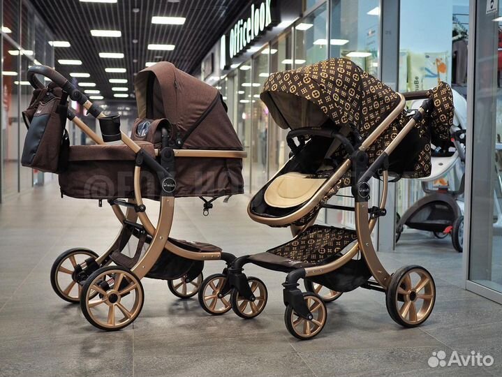 Новая коляска 2в1