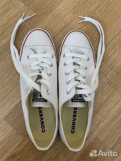 Кеды converse белые