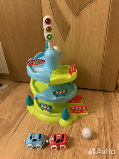 Игрушки ELC (станция спасения +трек-горка)