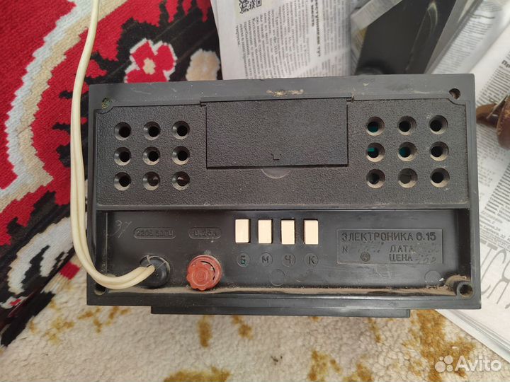 Часы СССР. Электроника 6