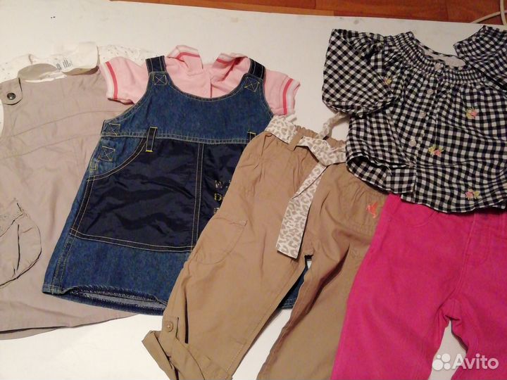 Вещи пакетом для девочки 1года