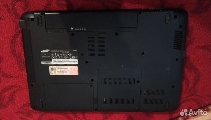 Ноутбук samsung r540
