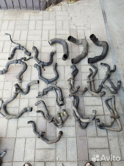 Патрубки охлаждения печки интеркулера Ауди А6С5