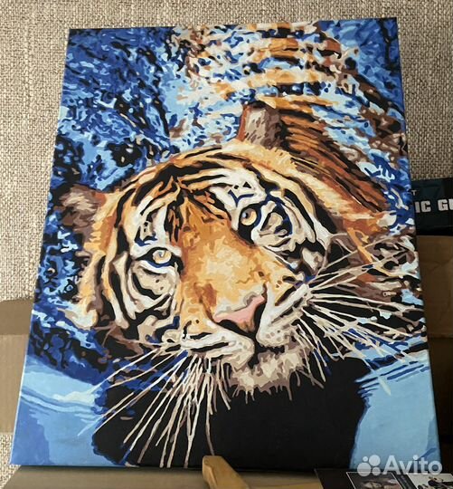 Картина тигр