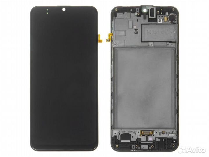Дисплей Айсотка для Samsung Galaxy M30s черный Oem