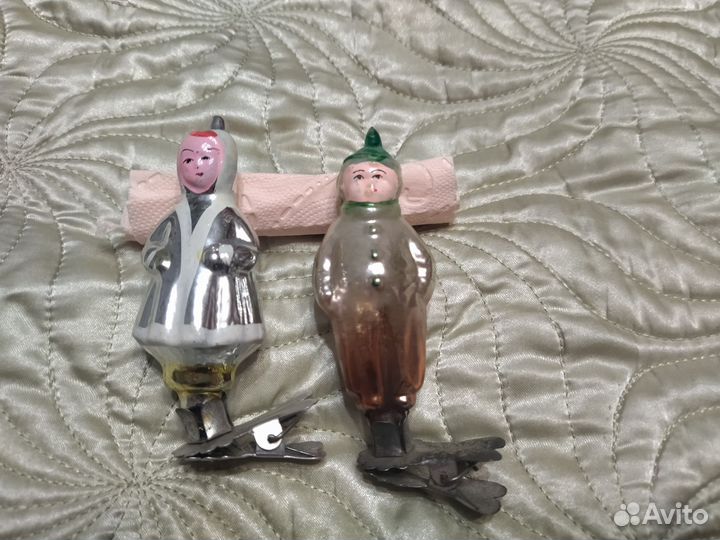 Ёлочные игрушки СССР Герда, Кай