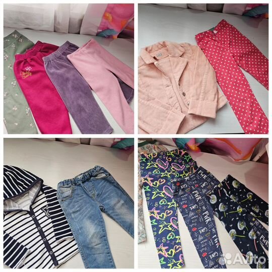 Огромный пакет вещей на девочку от 86 размера
