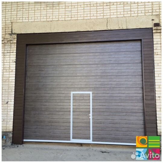 Гаражные ворота alutech