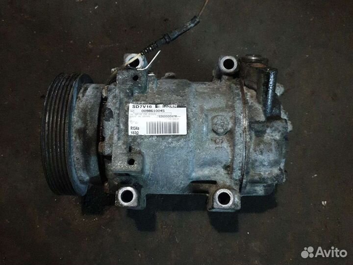 Компрессор кондиционера рено логан 1 1.6