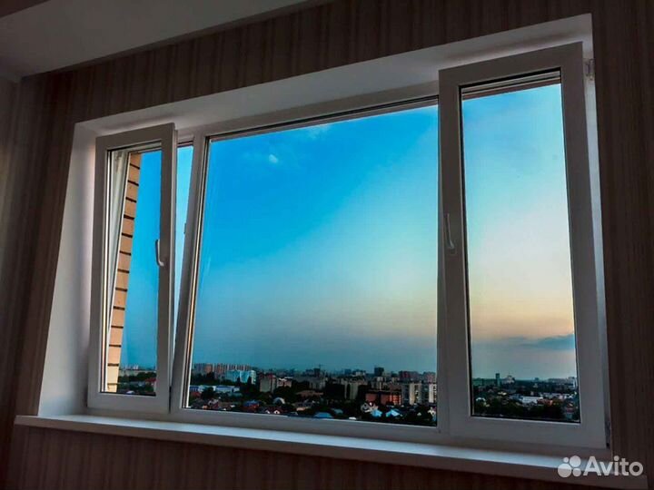 Ремонт окон, фурнитура geze RAL9145