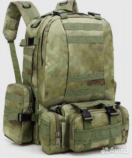 Рюкзак тактический 55+15 мох