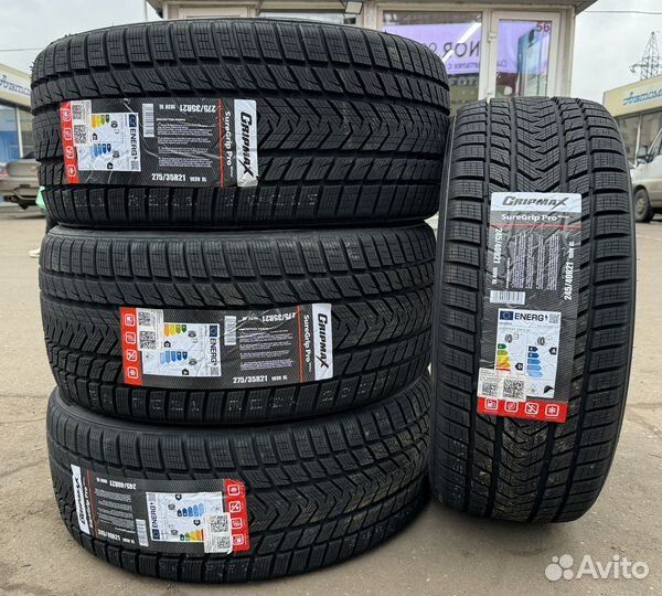 Gripmax SureGrip Pro Winter 245/40 R21 и 275/35 R21 100V