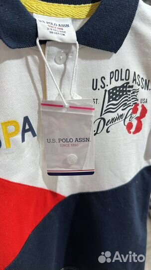 Футболка поло Us polo assn 104 110 116 122 128