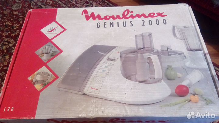 Кухонный комбайн Moulinex genius 2000 новый