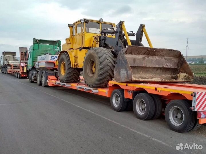 Негабаритные грузоперевозки тралом от 300 км