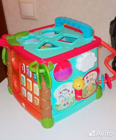 Fisher Price музыкальный игровой куб развивающий