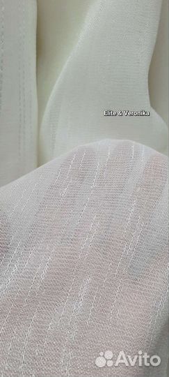 Тюль новый готовый лён плотный Екатеринбург