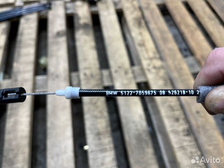 Трос замка двери задний Bmw 1 E87 N45B16 2005