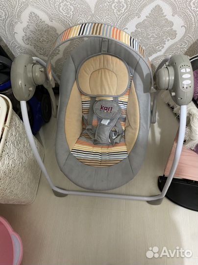 Электрокачели шезлонг 2 в 1