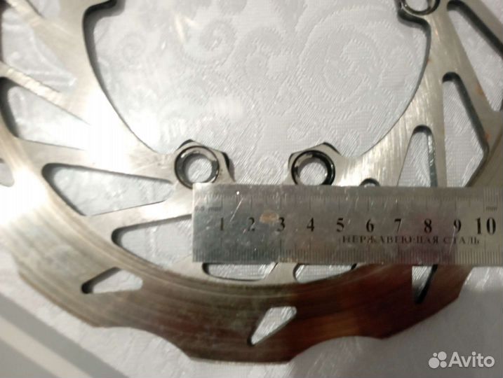 Тормозной диск передний honda crf