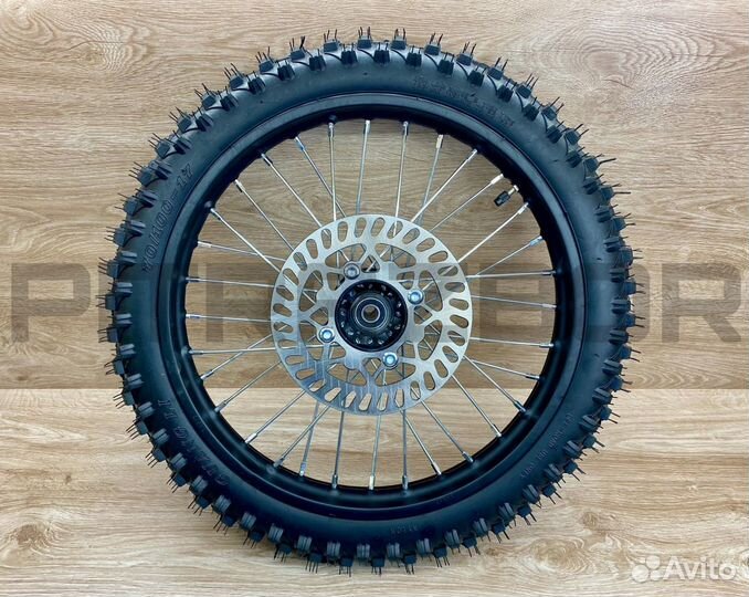 Переднее колесо 17” (в сборе) питбайк, новое