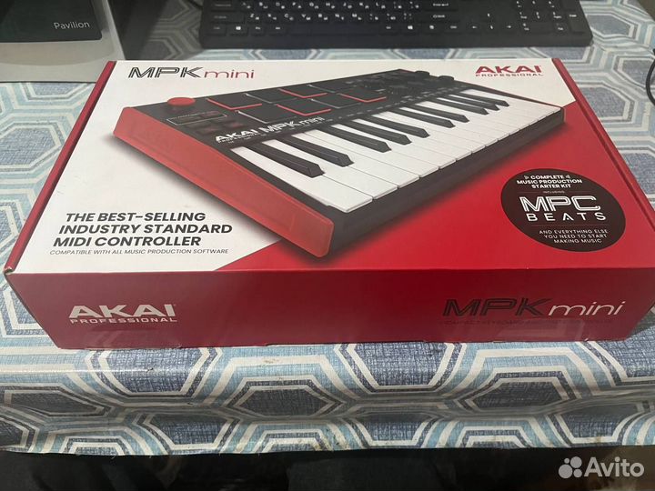 Midi клавиатура akai mpk mini 3