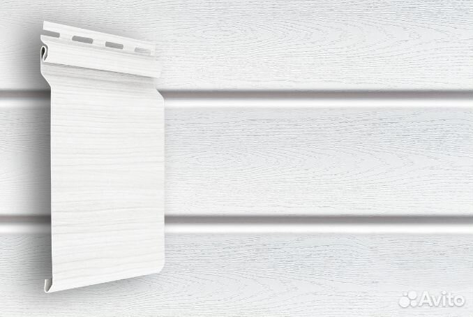 Виниловый Сайдинг Natural-брус Standart серый