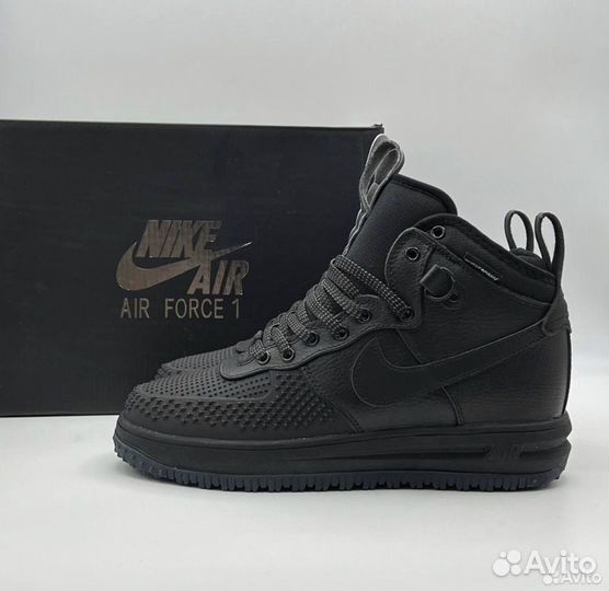 Кроссовки nike lunar force 1 duckboot зимние с мех