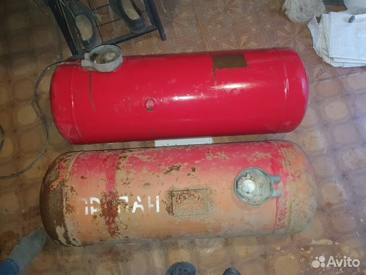 Газовый баллон на газель