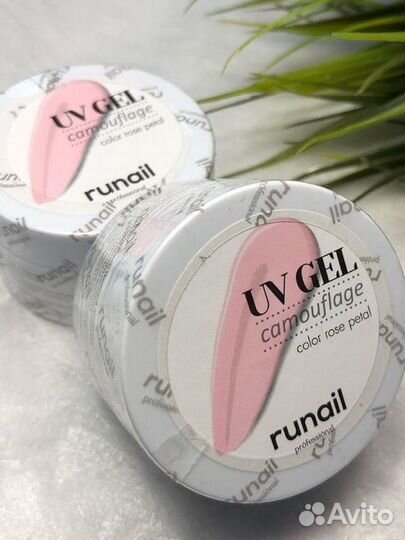 Камуфляжные гели для наращивания ногтей RuNail