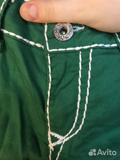 Брюки Джинсы True Religion Оригинал Зеленые