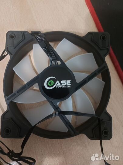 Кулер для корпуса rgb