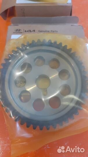 Звездочка распредвала киа рио хендай солярис сид