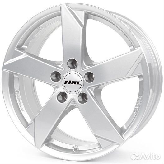 R18 5x112 7,5J ET45 D57,1 Rial Kodiak Polar Silver