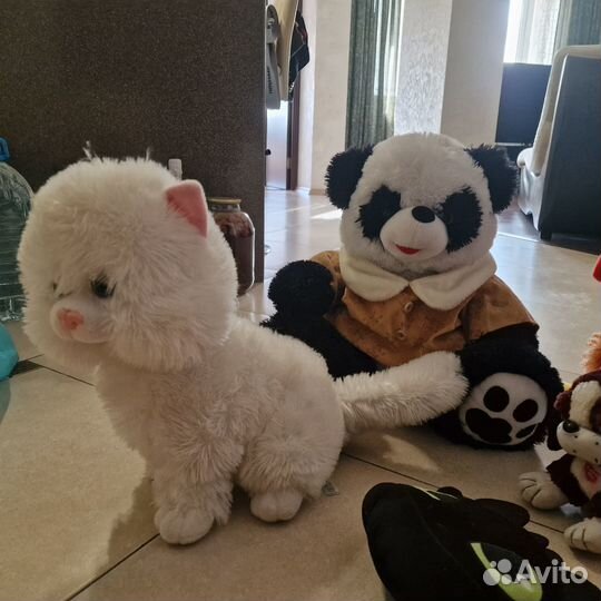 Пакет с мягкими игрушками