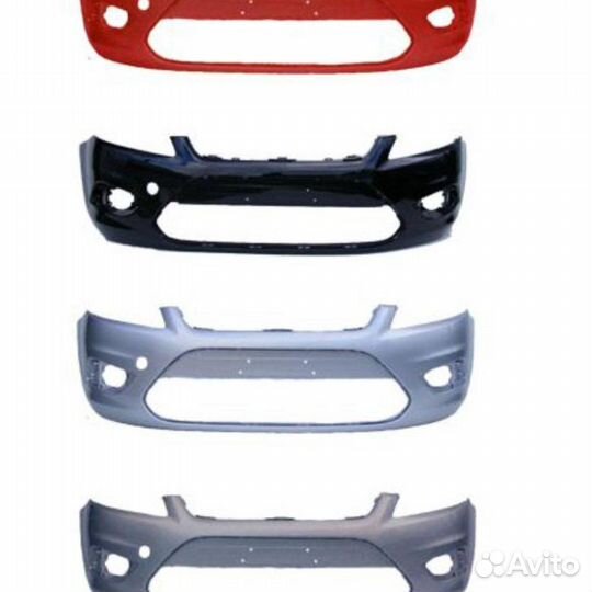 Бампер передний Ford Focus II 2008-11, в цвет