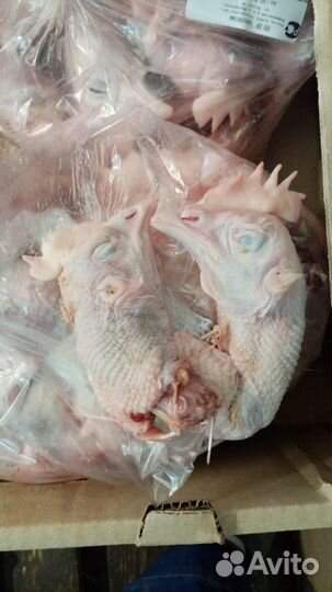 Лапы, головы куриные