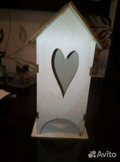 Чайный домик, салфетница, для декупажа