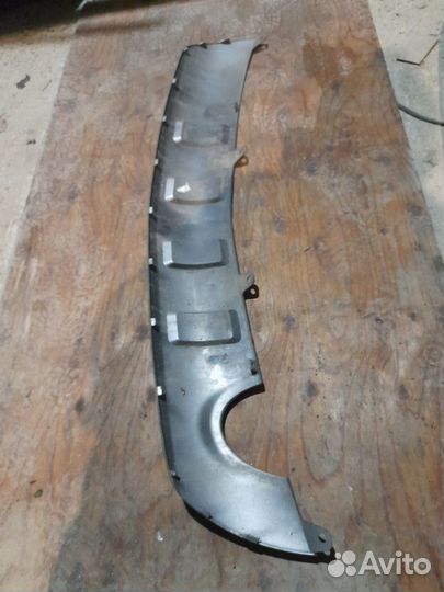 Накладка на бампер зад. Opel Antara