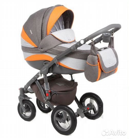 Коляска Adamex Barletta New 3 в 1 новые