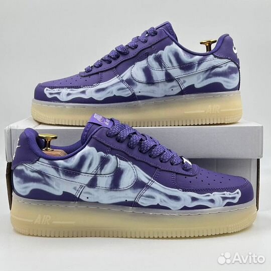 Кроссовки мужские nike AIR force 1 skeleton