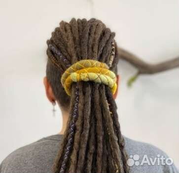 Заколка (луполокс/спираль/зажим) для дред