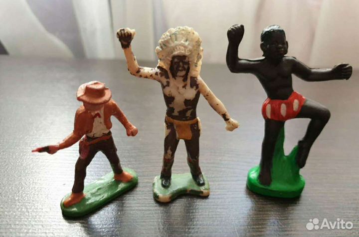 Солдатики,Индеец, ковбой СССР