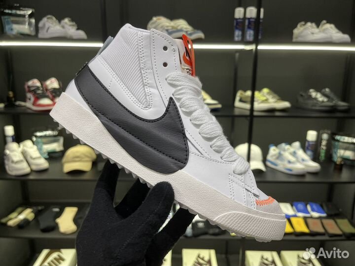 Кроссовки Nike Blazer 77’ Mid Jumbo White Black