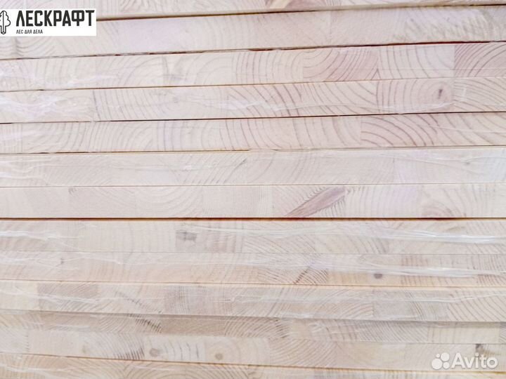 Мебельный щит 18*400*2000 мм сорт Экстра сращенный